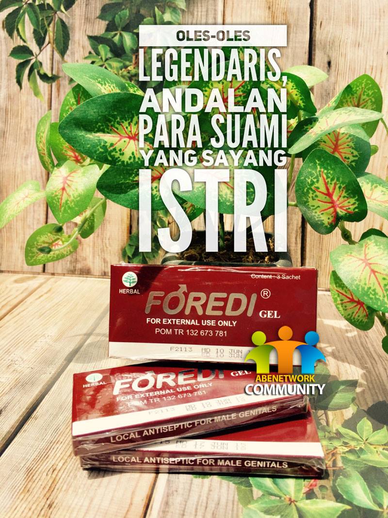 cara pakai foredi gel